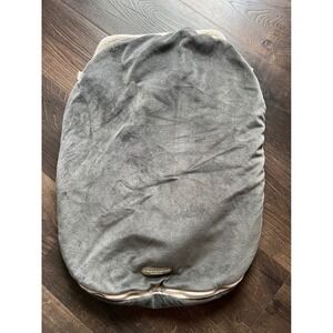 JJ‎ Cole Collections Bundleme Car Seat Stroller Cover Gray Plush Cozy